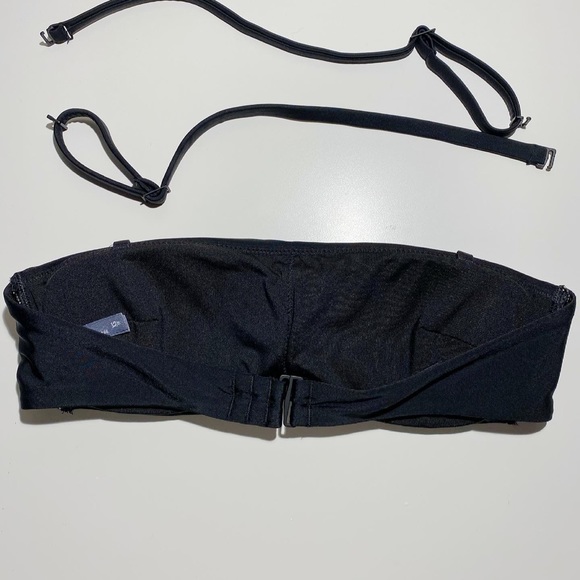 Aerie Black bandeau bikini top - Picture 3 of 3